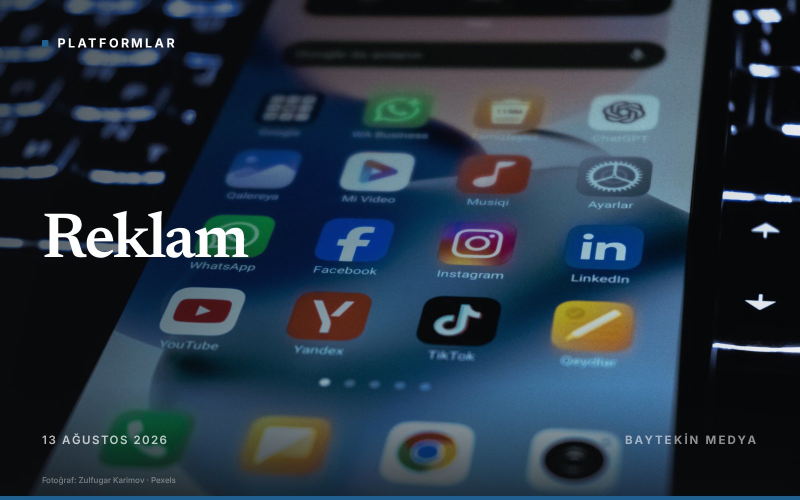 platformlar — Reklam panelinde bir metrik kaybolduğunda bakılacak üç yer